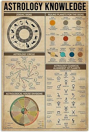 SIGNCHAT Astrology Knowledge Poster Review
