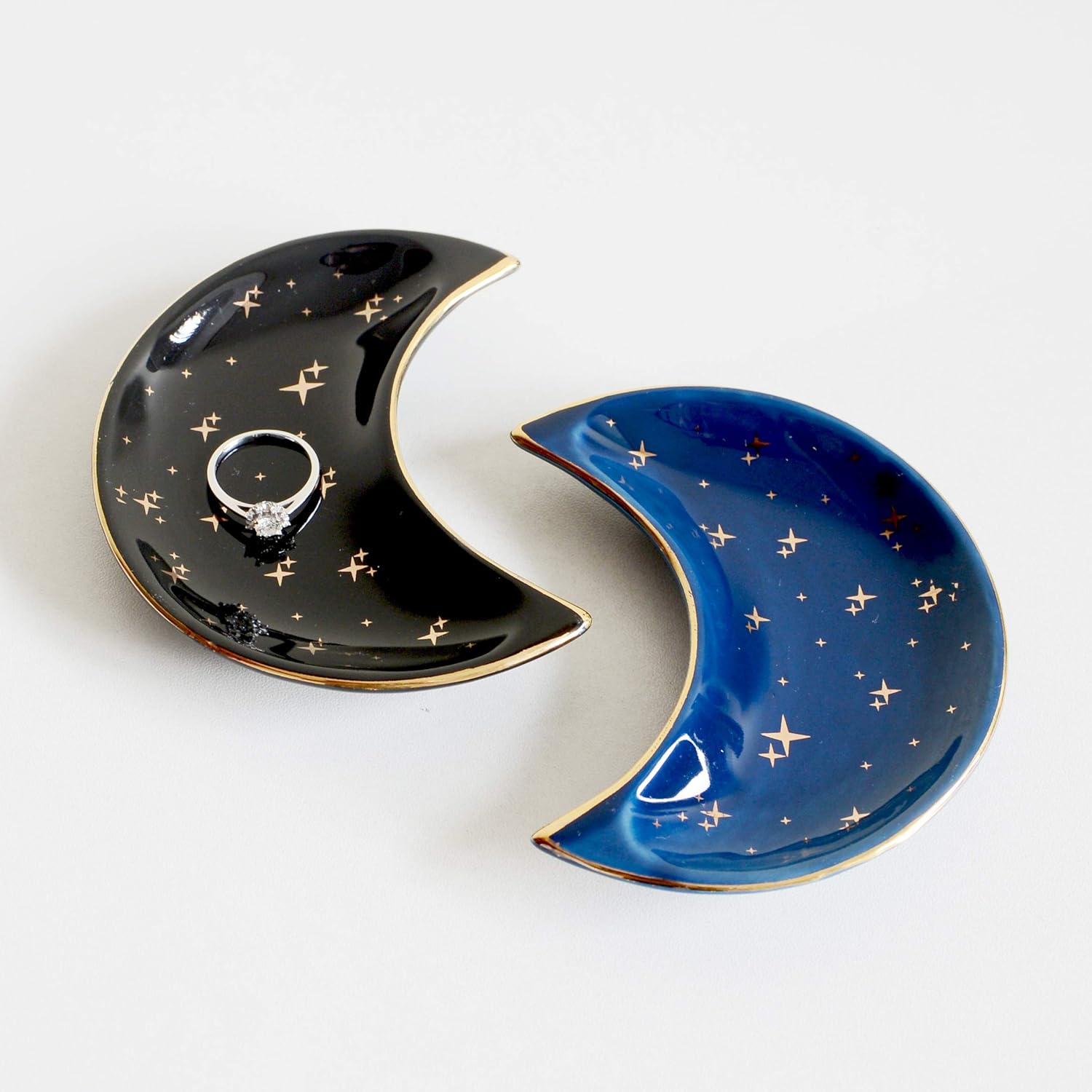 BIHOIB Small Moon Jewelry Dish Tray Review