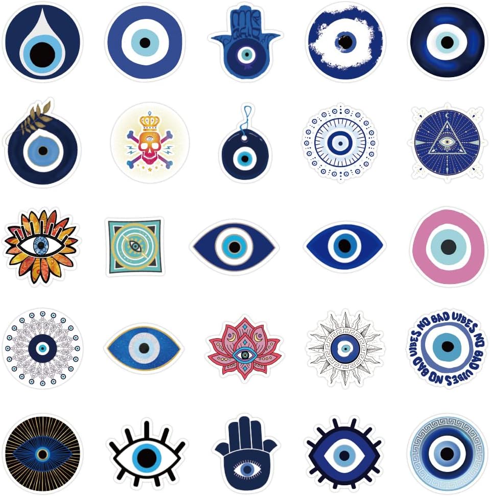 Evil Eye Stickers Pack Bulk Review